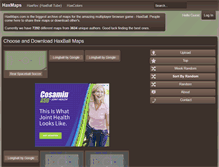 Tablet Screenshot of haxmaps.com